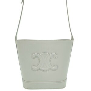 Celine Cuir Triomphe Bucket Bag